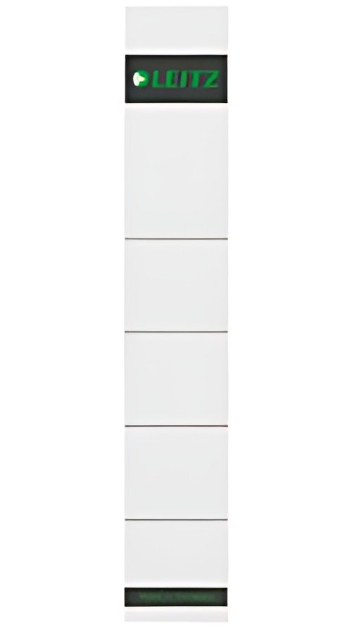 LEITZ Etiquette pour dos de classeur, 32 x 190 mm, carton