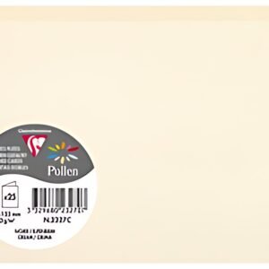 Pollen by Clairefontaine Carte double C6, ivoire