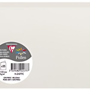 Pollen by Clairefontaine Carte double C6, gris perle
