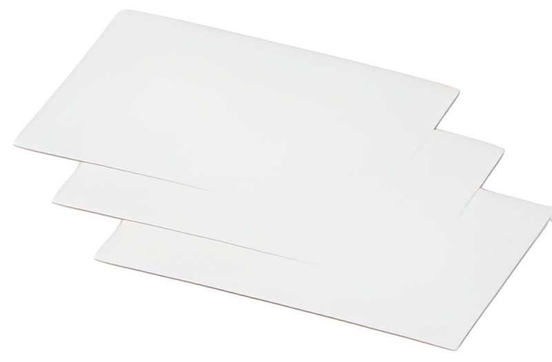 Pollen by Clairefontaine Carte 70 x 95 mm, blanc irisé