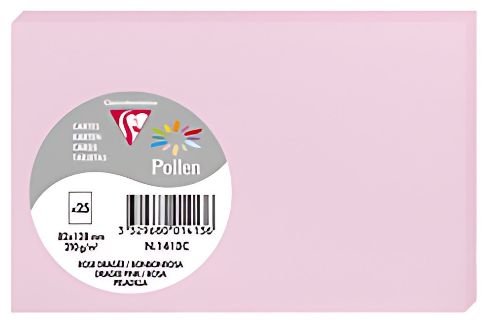 Pollen by Clairefontaine Carte 82 x 128 mm, bleu lavande