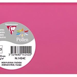 Pollen by Clairefontaine Carte 82 x 128 mm, rose fuchsia