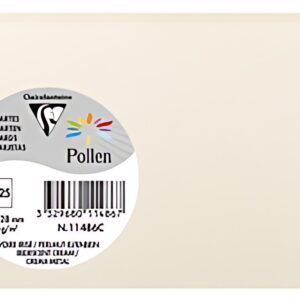 Pollen by Clairefontaine Carte 82 x 128 mm, ivoire irisé