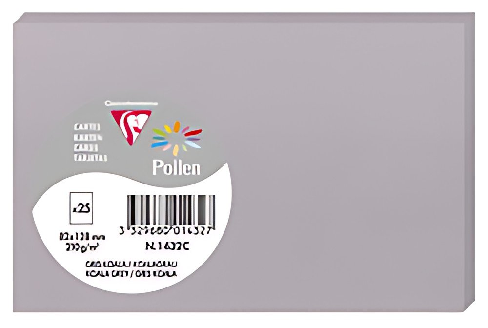 Pollen by Clairefontaine Carte 82 x 128 mm, gris koala