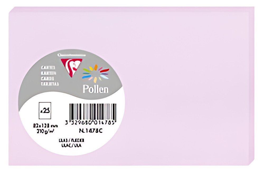Pollen by Clairefontaine Carte 82 x 128 mm, lilas