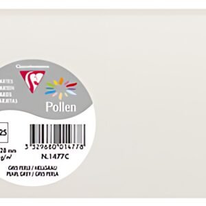 Pollen by Clairefontaine Carte 82 x 128 mm, gris perle