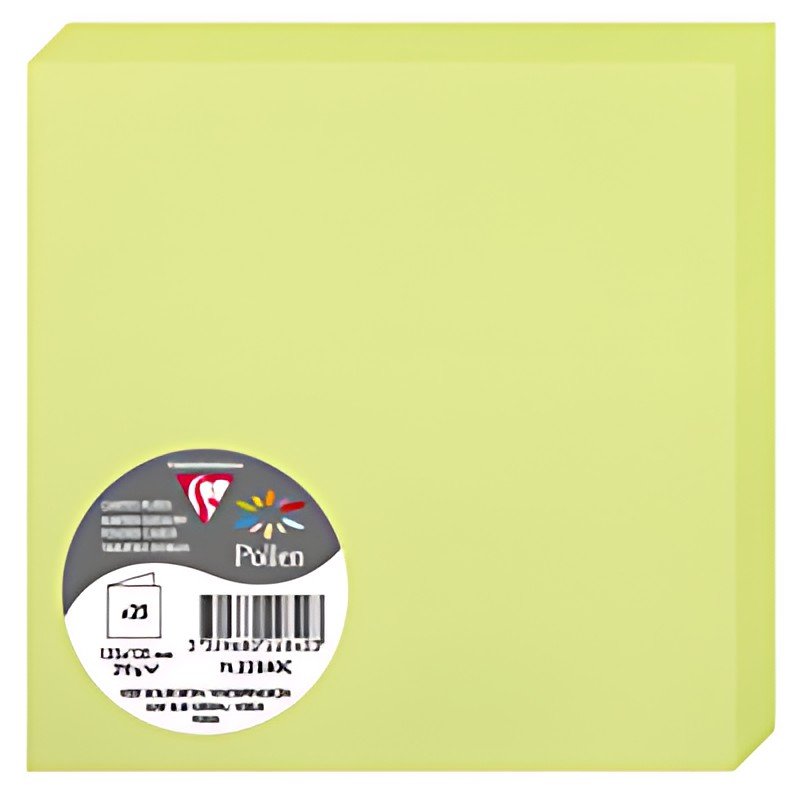 Pollen by Clairefontaine Carte double 135 mm, vert bourgeon