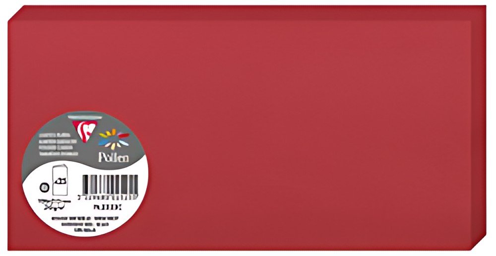 Pollen by Clairefontaine Carte double DL, rouge groseille