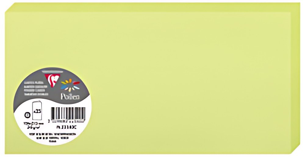 Pollen by Clairefontaine Carte double DL, vert bourgeon