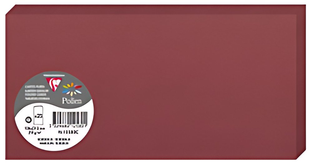 Pollen by Clairefontaine Carte double DL, bordeaux