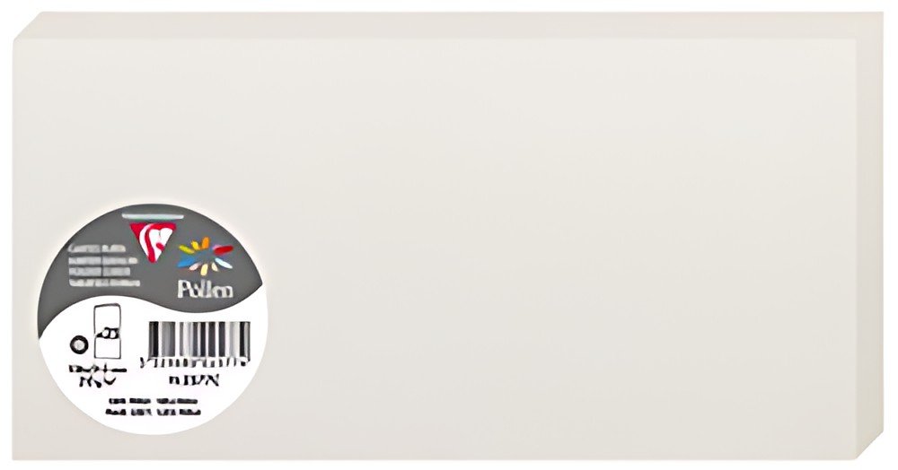 Pollen by Clairefontaine Carte double DL, gris perle