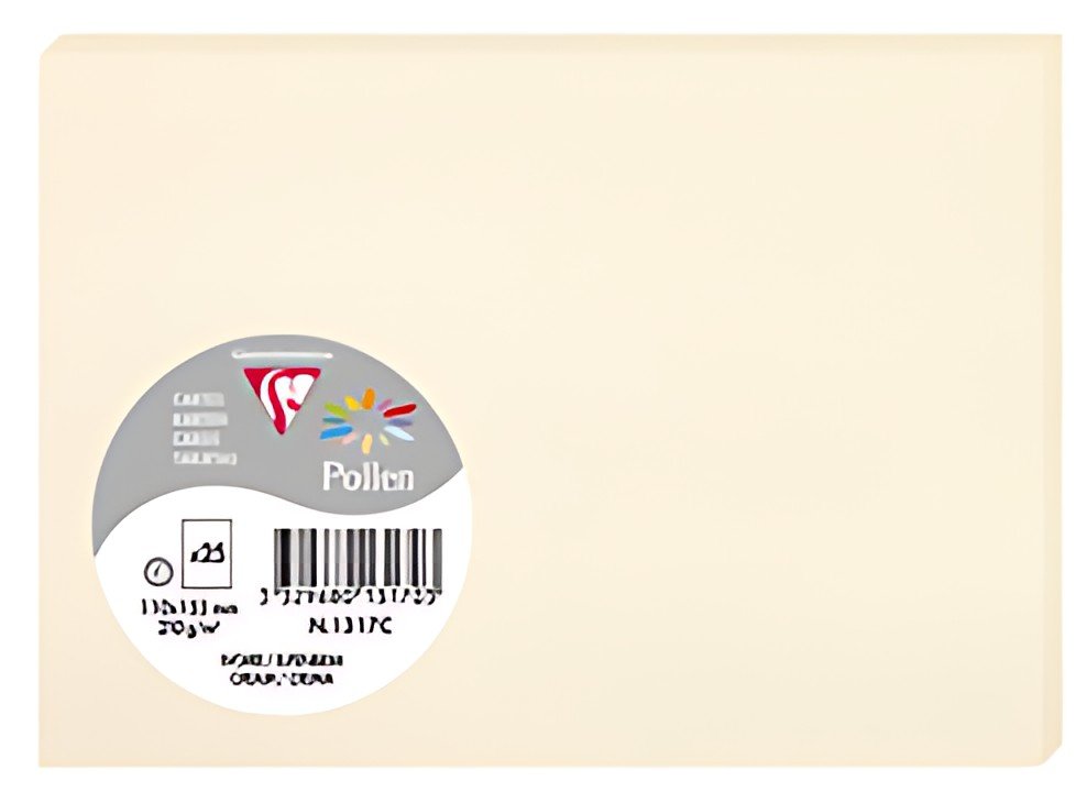 Pollen by Clairefontaine Carte C6, ivoire