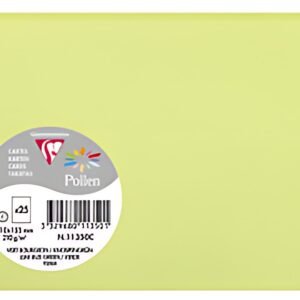 Pollen by Clairefontaine Carte C6, vert bourgeon