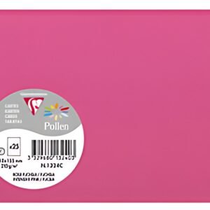 Pollen by Clairefontaine Carte C6, rose fuchsia