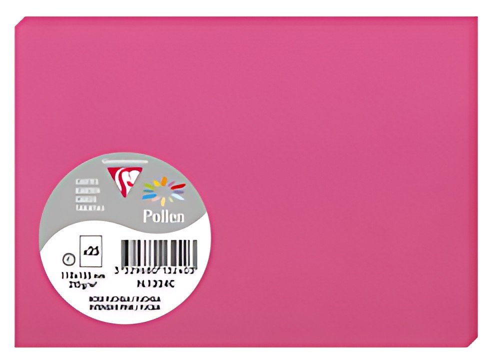 Pollen by Clairefontaine Carte C6, rose fuchsia