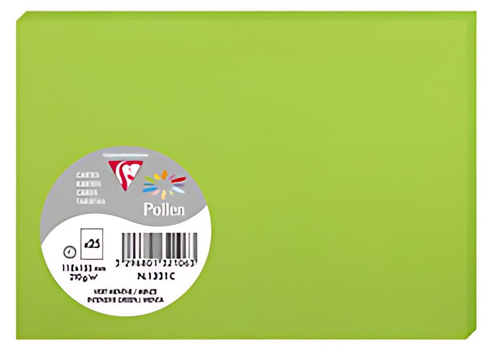 Pollen by Clairefontaine Carte C6, vert menthe