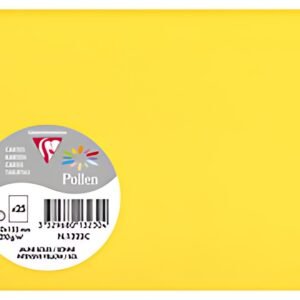 Pollen by Clairefontaine Carte C6, jaune soleil