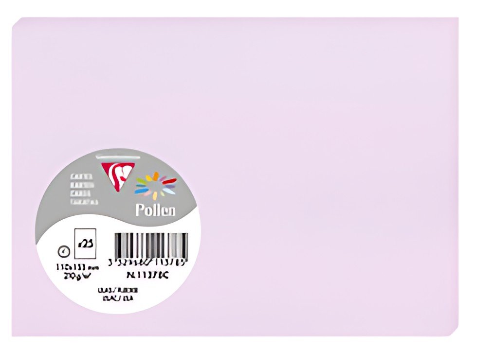 Pollen by Clairefontaine Carte C6, lilas