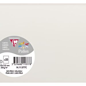 Pollen by Clairefontaine Carte C6, gris perle