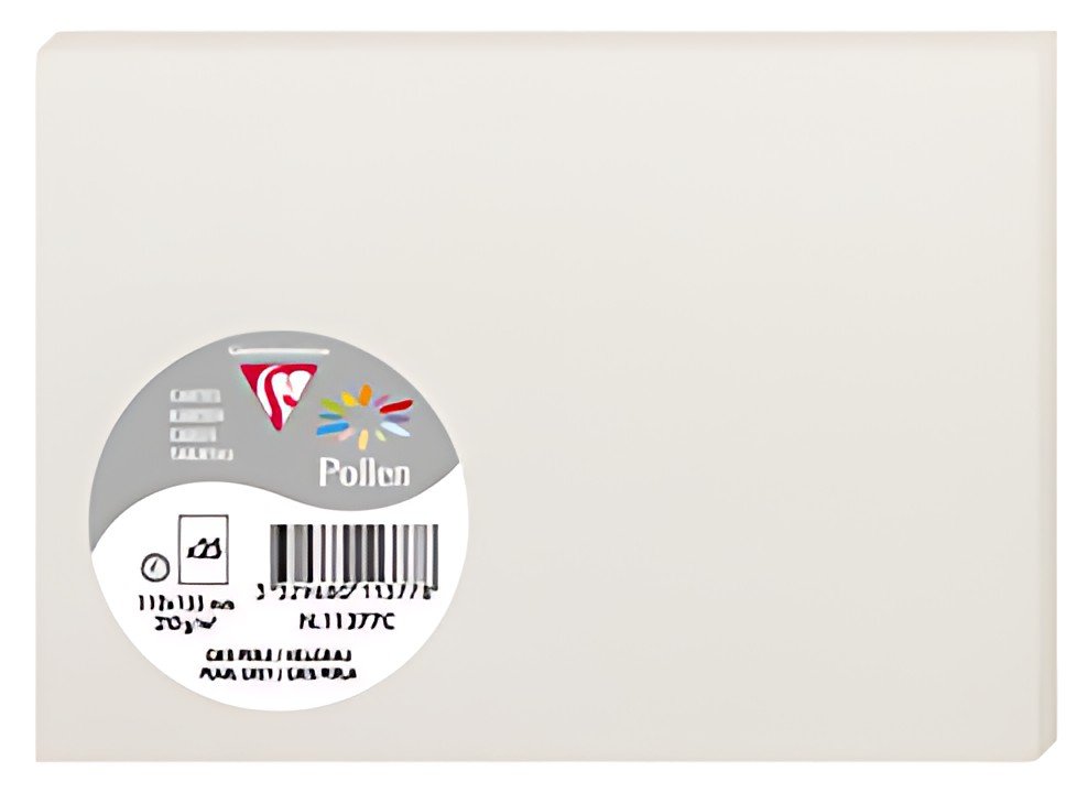 Pollen by Clairefontaine Carte C6, gris perle