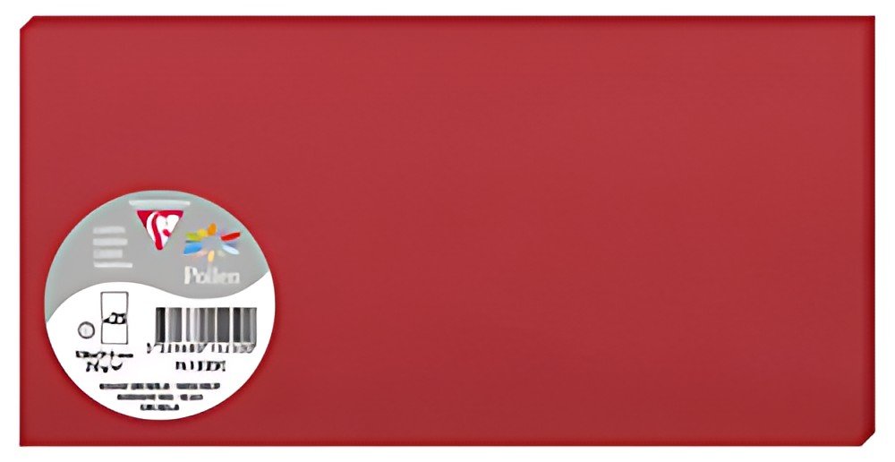 Pollen by Clairefontaine Carte DL, rouge groseille