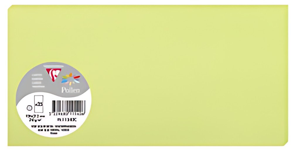 Pollen by Clairefontaine Carte DL, vert bourgeon