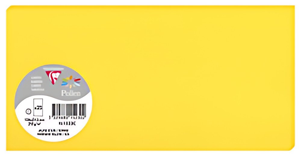 Pollen by Clairefontaine Carte DL, jaune soleil