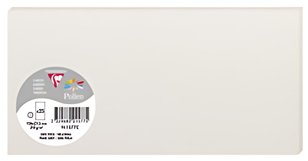 Pollen by Clairefontaine Carte DL, gris perle