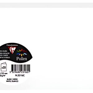 Pollen by Clairefontaine Carte double C6, blanc