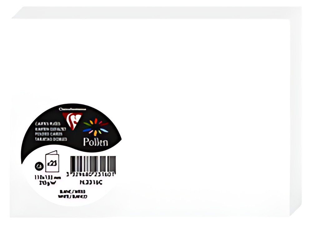Pollen by Clairefontaine Carte double C6, blanc