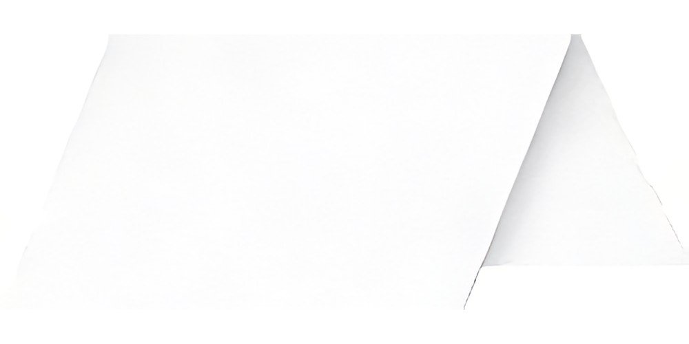 Pollen by Clairefontaine Marque-place 85 x 80 mm,blanc irisé