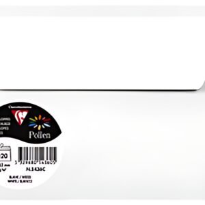 Pollen by Clairefontaine Enveloppes C6, blanc