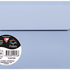 Pollen by Clairefontaine Enveloppes C6, bleu lavande