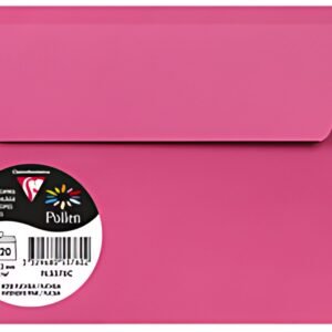 Pollen by Clairefontaine Enveloppes C6, rose fuchsia