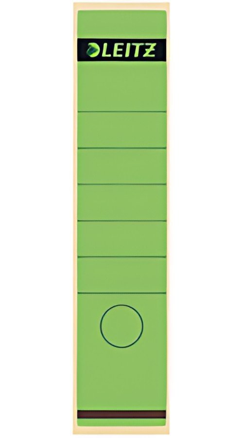 LEITZ Etiquette pour dos de classeur, 61 x 285 mm, vert