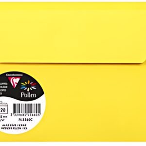 Pollen by Clairefontaine Enveloppes C6, jaune soleil