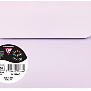 Pollen by Clairefontaine Enveloppes C6, lilas
