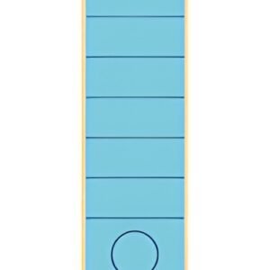 LEITZ Etiquette pour dos de classeur, 61 x 285 mm, bleu