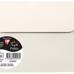 Pollen by Clairefontaine Enveloppes C6, gris perle
