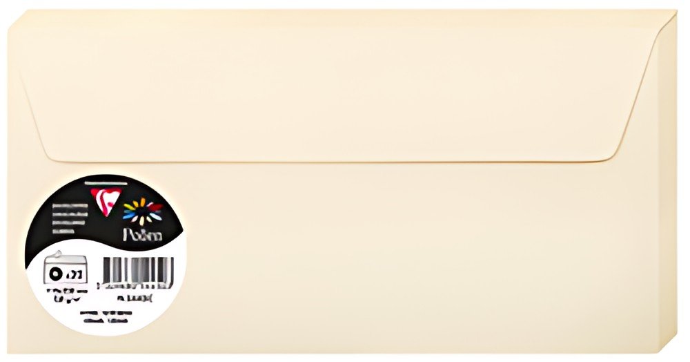 Pollen by Clairefontaine Enveloppes DL, ivoire