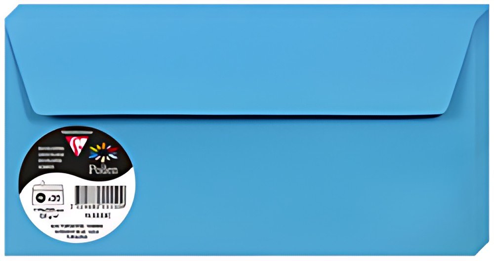 Pollen by Clairefontaine Enveloppes DL, bleu turquoise