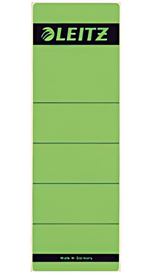 LEITZ Etiquette pour dos de classeur, 61 x 192 mm, vert