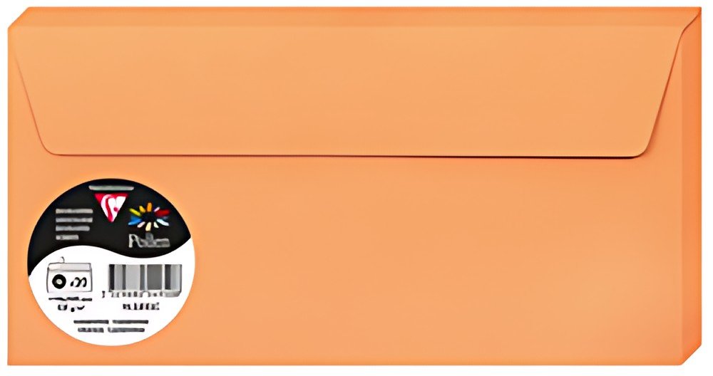 Pollen by Clairefontaine Enveloppes DL, clémentine
