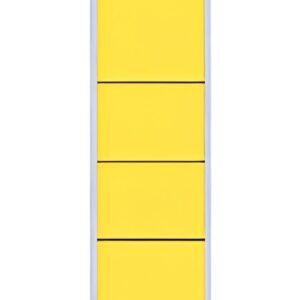 LEITZ Etiquette pour dos de classeur, 39 x 192 mm, jaune