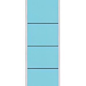 LEITZ Etiquette pour dos de classeur, 39 x 192 mm, bleu