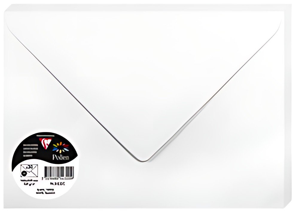 Pollen by Clairefontaine Enveloppes C5, blanc