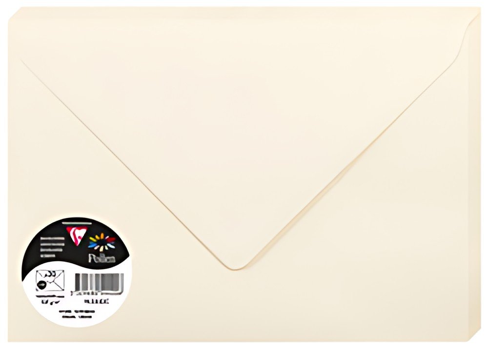 Pollen by Clairefontaine Enveloppes C5, ivoire