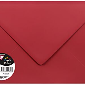 Pollen by Clairefontaine Enveloppes C5, rouge groseille