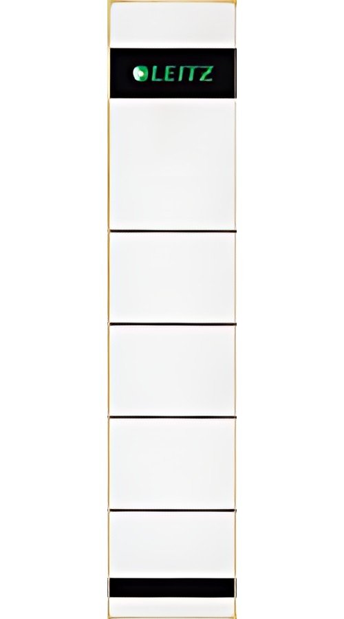 LEITZ Etiquette pour dos de classeur, 39 x 192 mm, gris