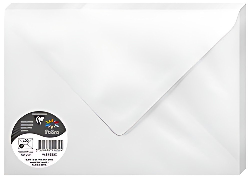 Pollen by Clairefontaine Enveloppes C5, blanc irisé